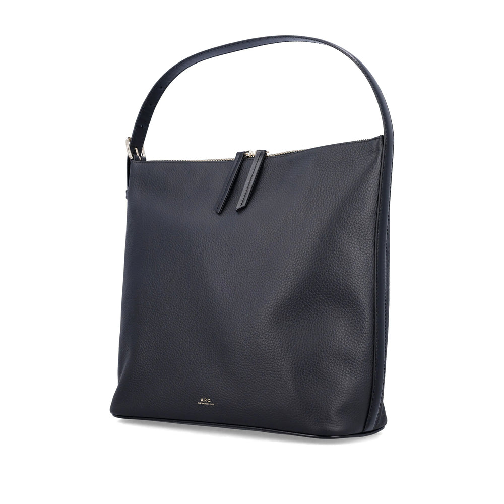 A.P.C. Black Shoulder Bags Men