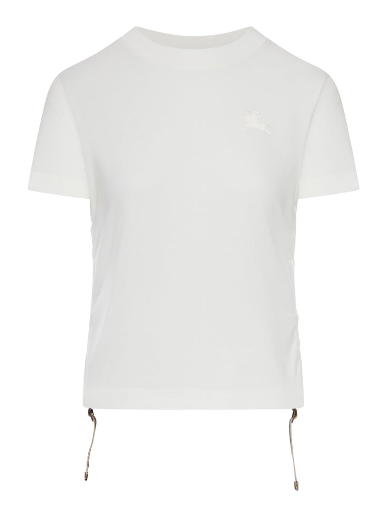 Burberry Women Equestrian Knight Design T-Shirt