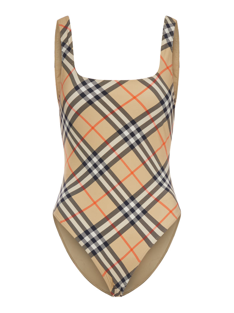 Burberry Burberry Women Check Swimsuit