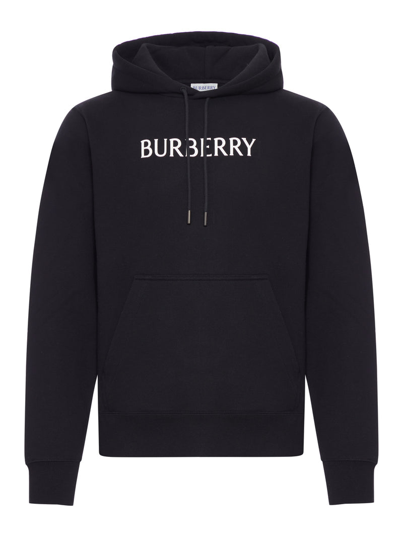 Burberry Burberry Men Cotton Hoodie With Logo