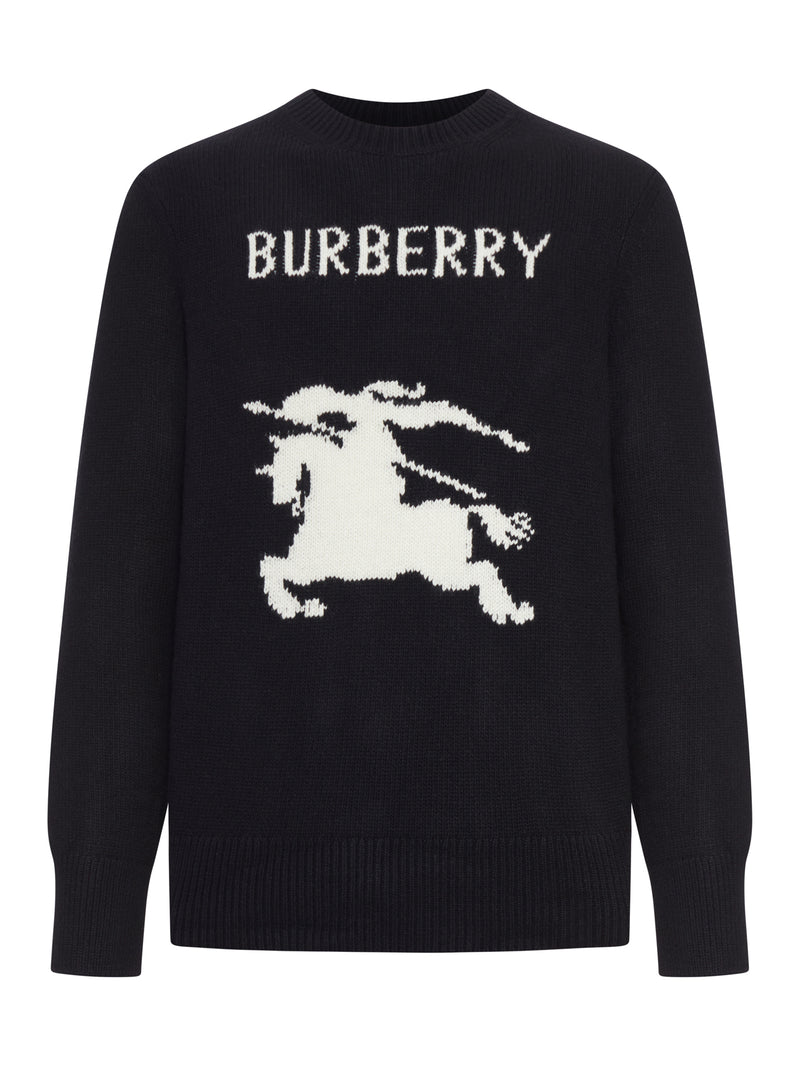 Burberry Burberry Men Wool And Cashmere Pullover With Ekd