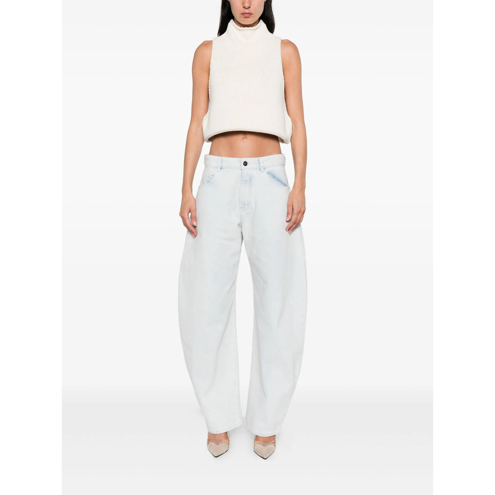 ALAIA Alaia Women Low Round Denim Jeans