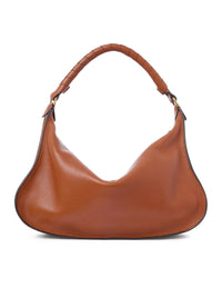 Chloe` Chloe` Women Small Marcie Shoulder Bag In Clay Brown Soft Leather