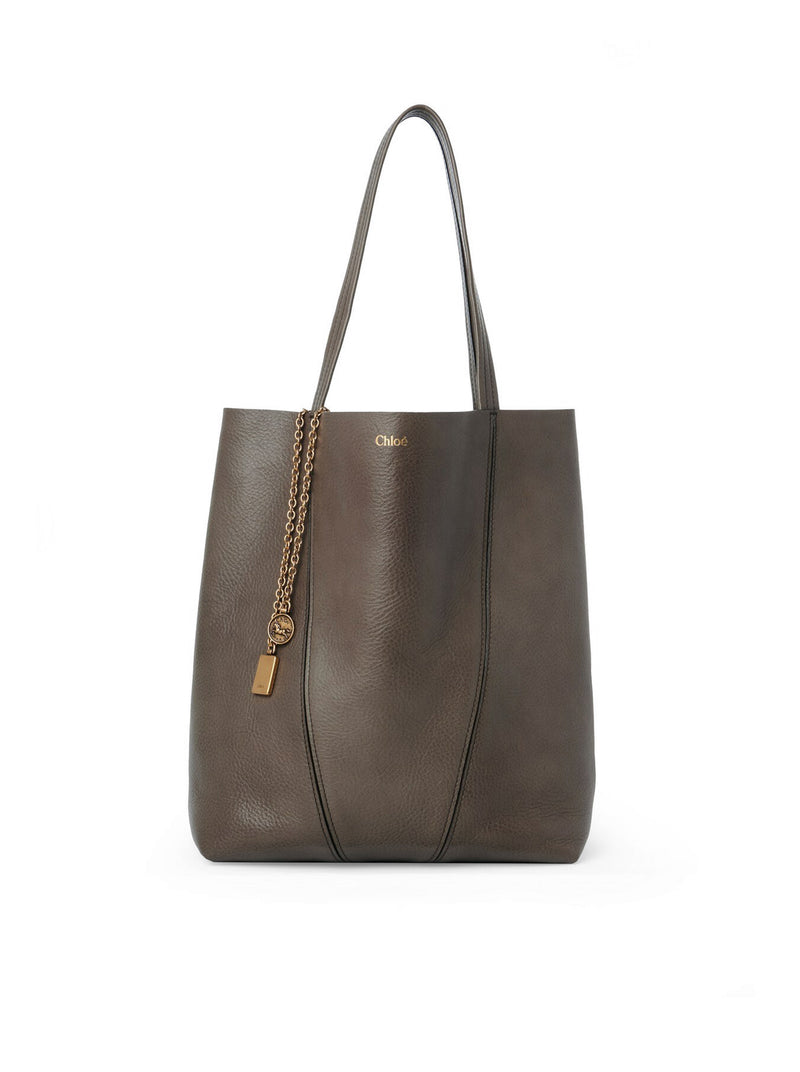 Chloe` Chloe` Women Chloé Spin Tote Bag In Granate Leather