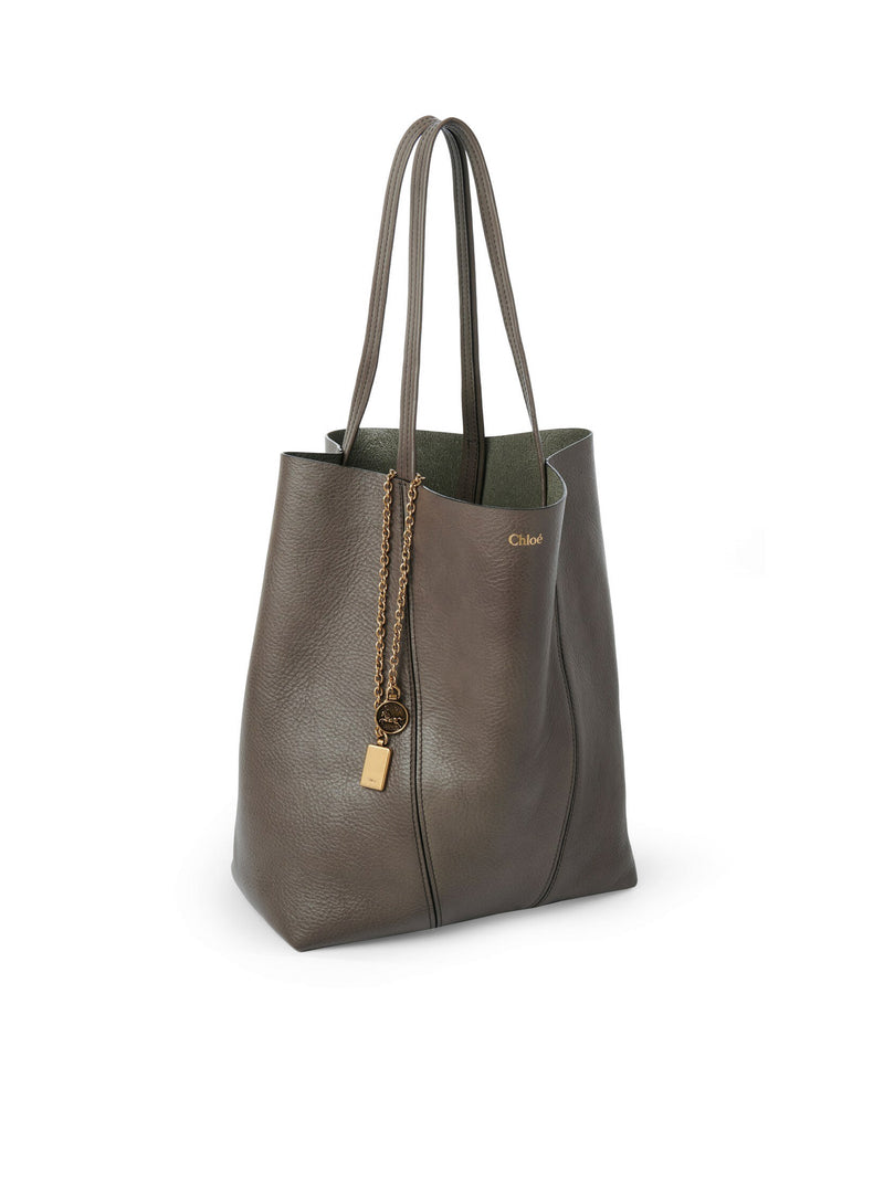 Chloe` Chloe` Women Chloé Spin Tote Bag In Granate Leather