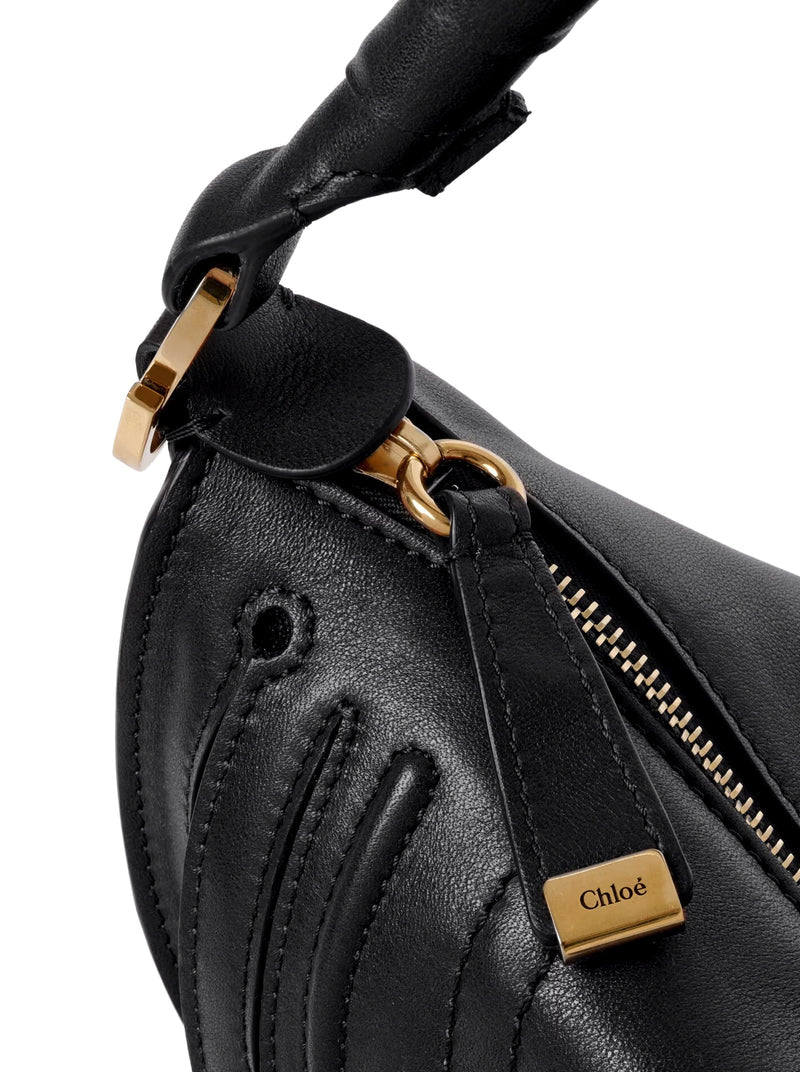 Chloe` Women Mini Marcie Shoulder Bag In Soft Leather