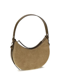 TORY BURCH Tory Burch Women Romy Suede Crescent Shoulder Bag