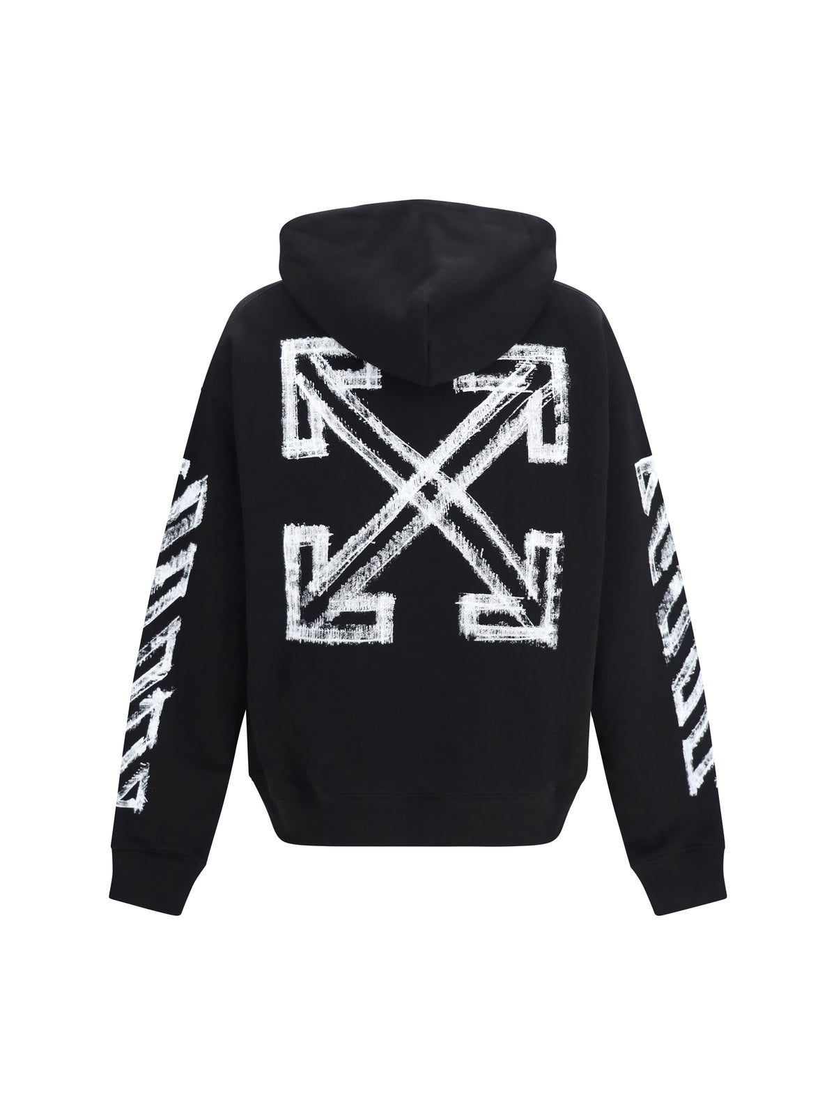 Off-White Men Motion Arrow Hoodie