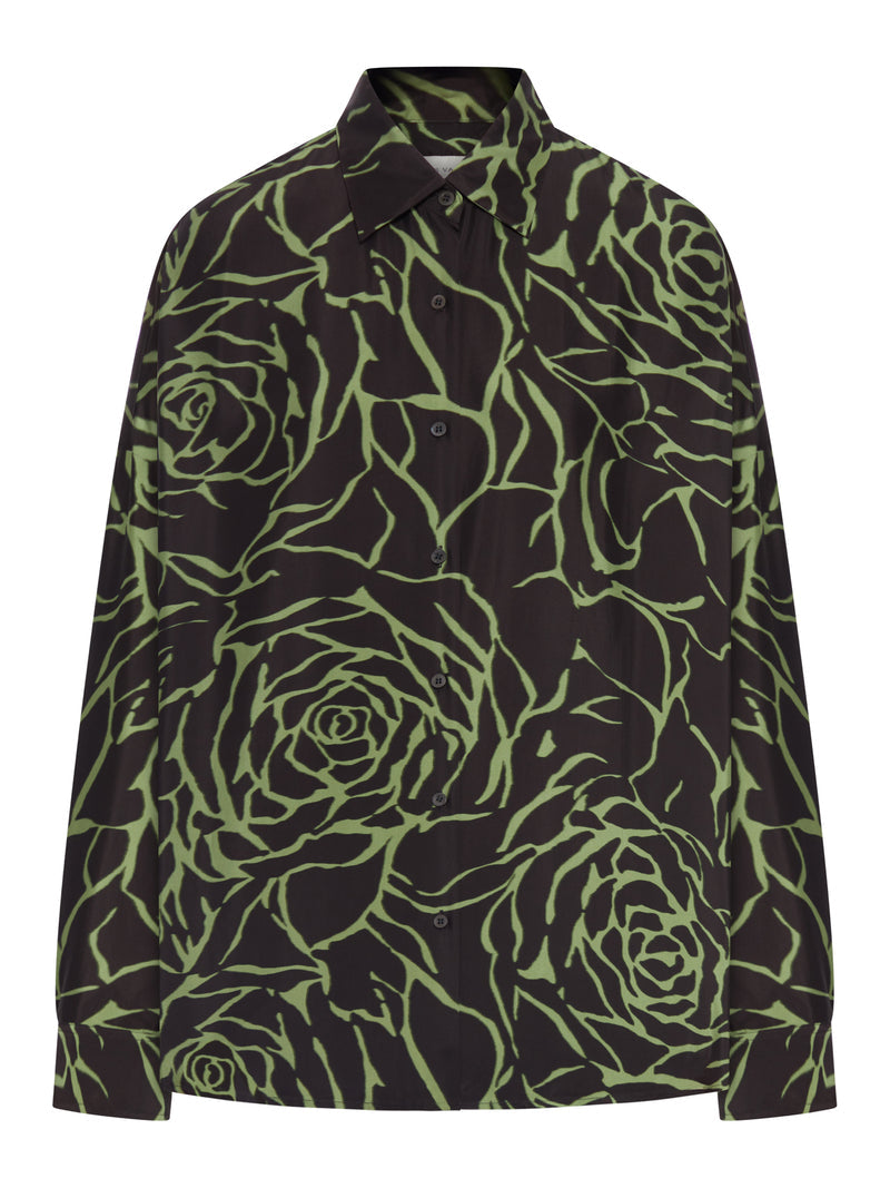 Dries Van Noten Dries Van Noten Women Long-Sleeved Shirt With All-Over Print