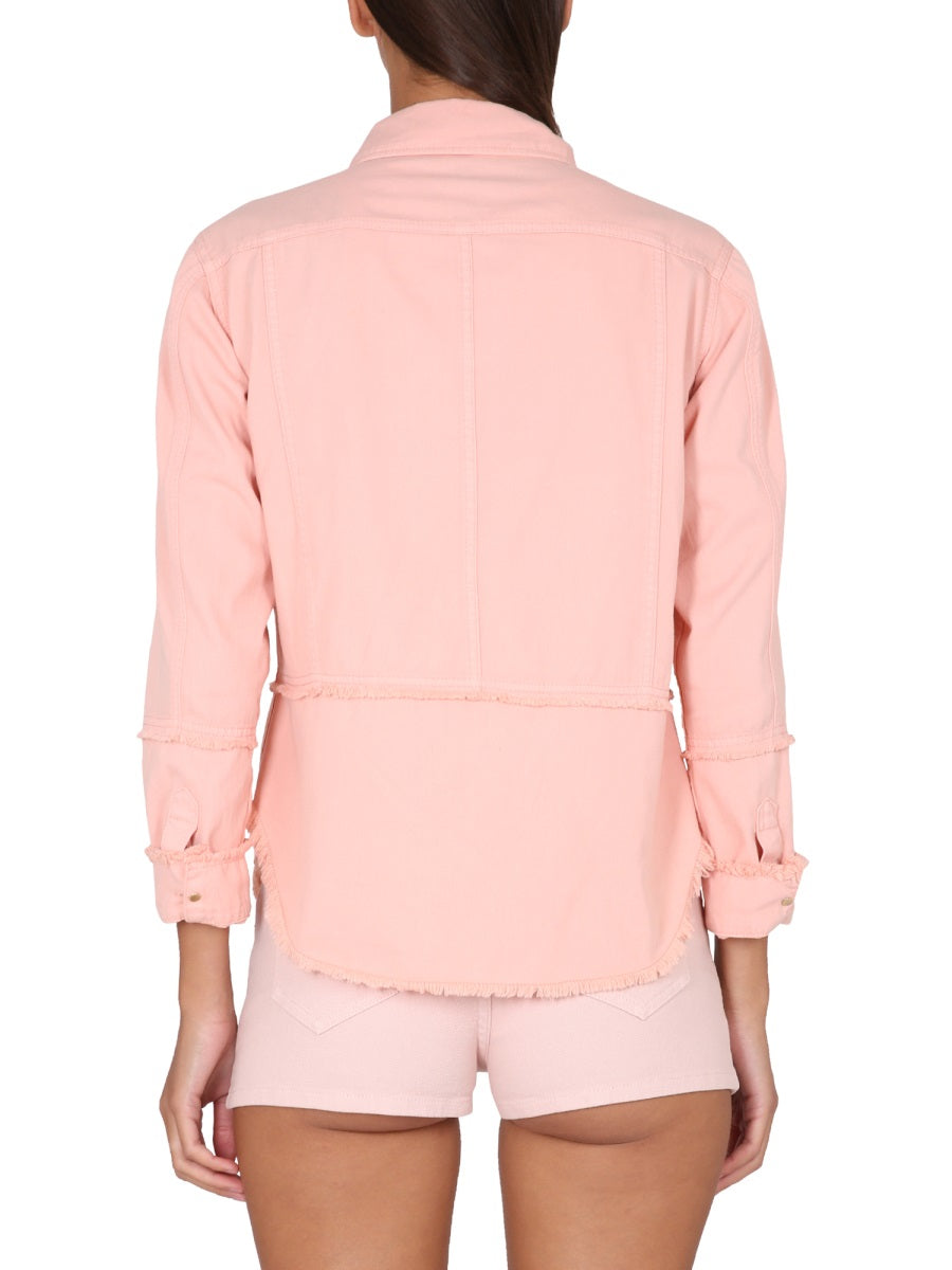 Tom Ford Women Cotton Denim Shirt