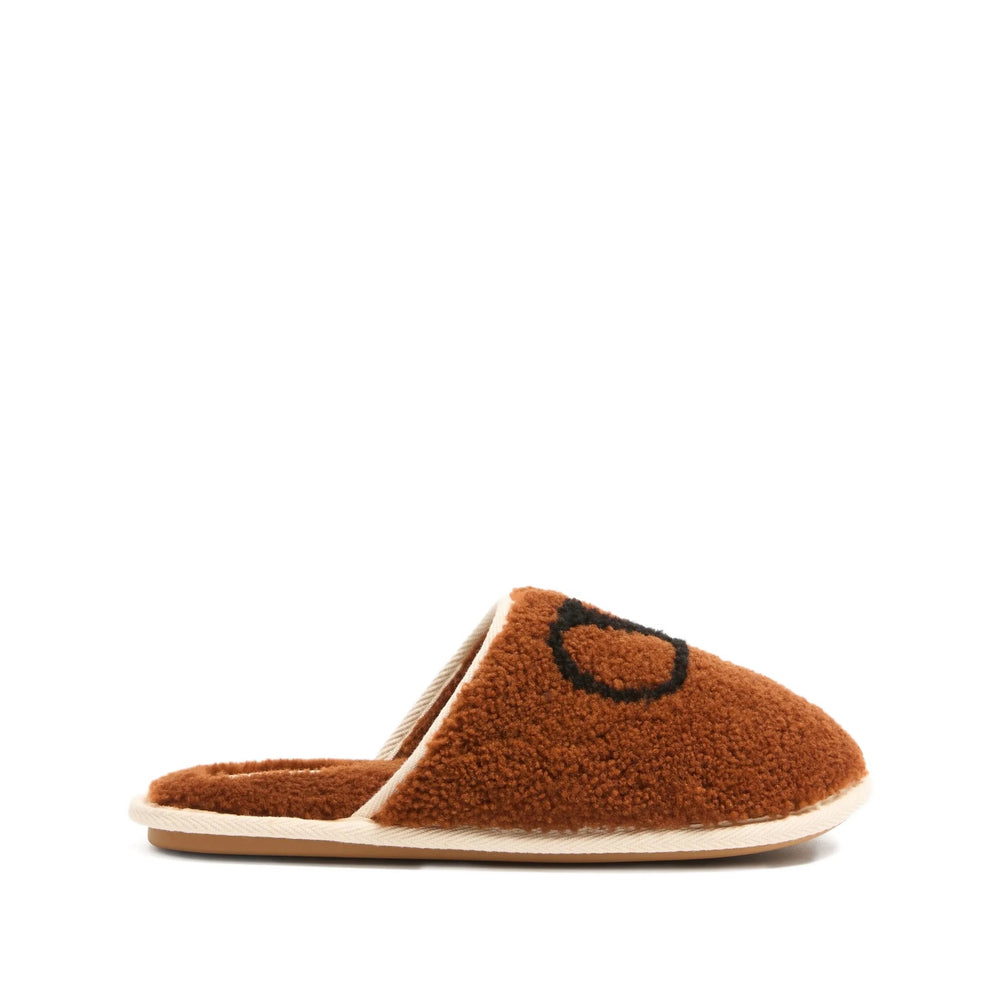 Valentino Garavani Brown Slippers Men