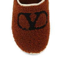 Valentino Garavani Brown Slippers Men