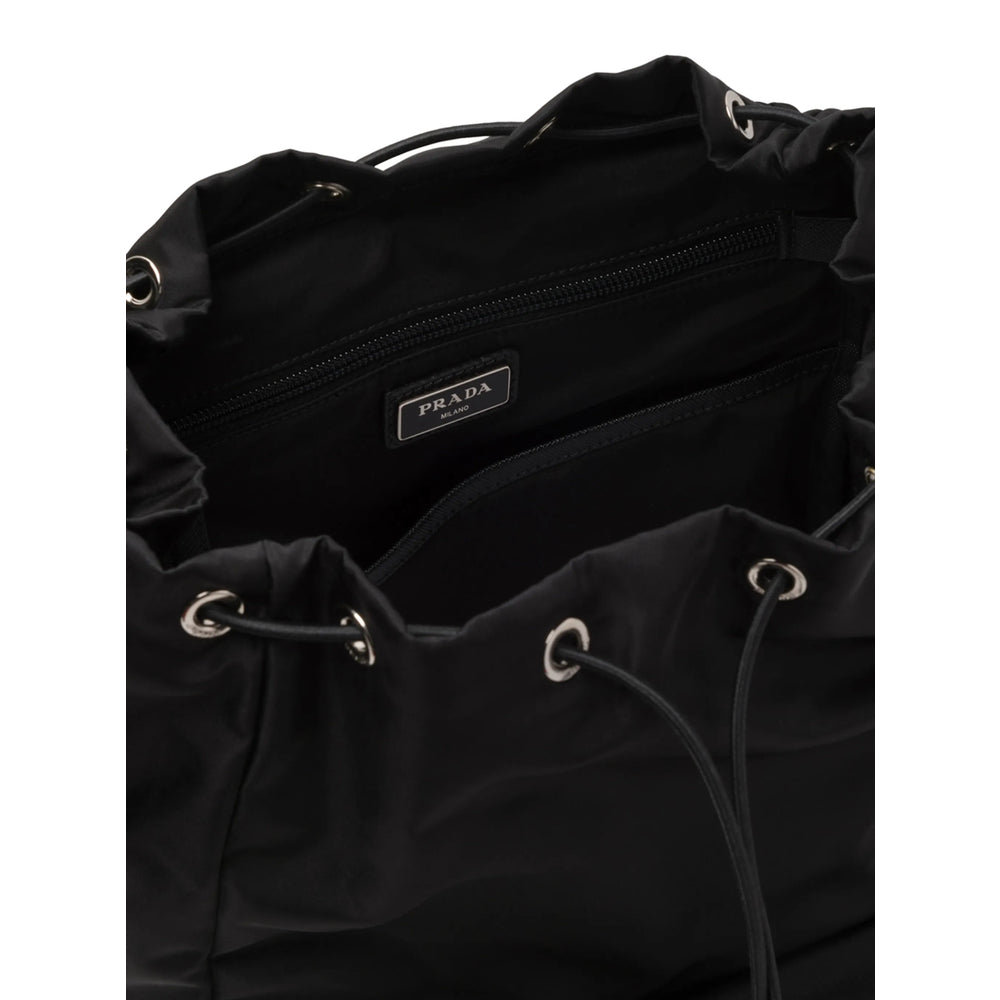 Prada Black Backpacks Men