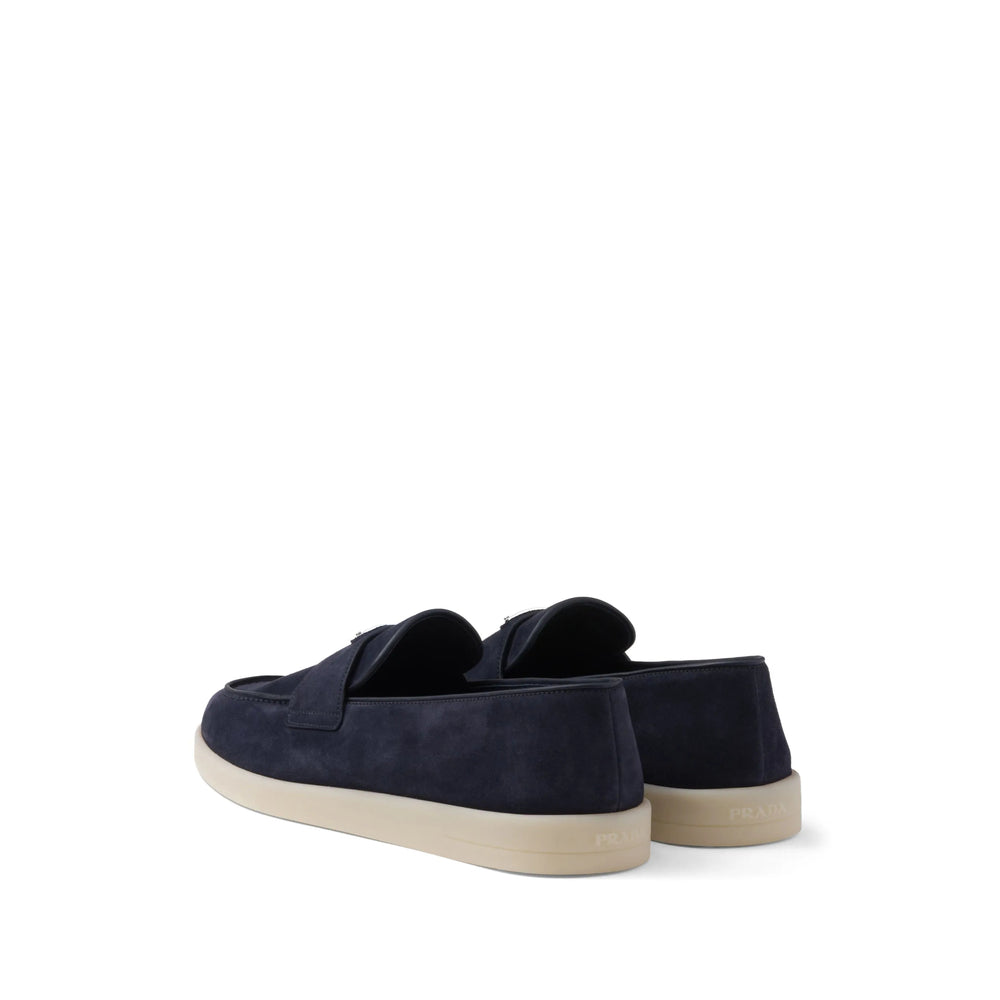 Prada Prada Blue Loafers Men