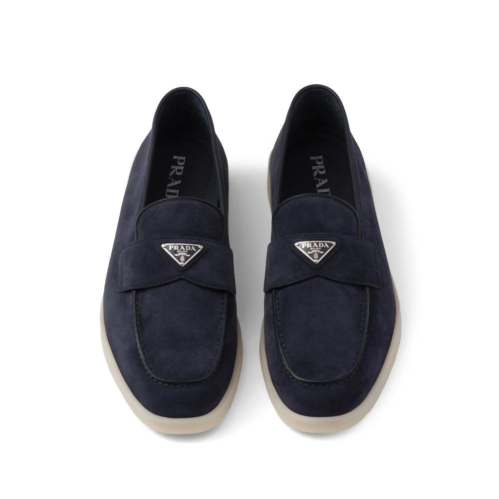 Prada Prada Blue Loafers Men