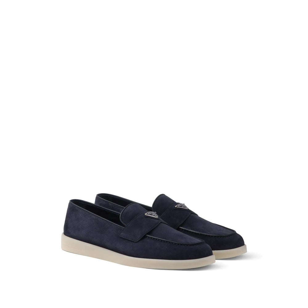 Prada Prada Blue Loafers Men