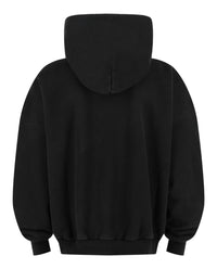 Balenciaga Mens X Adidas Oversized Embroidered Logo Hoodie