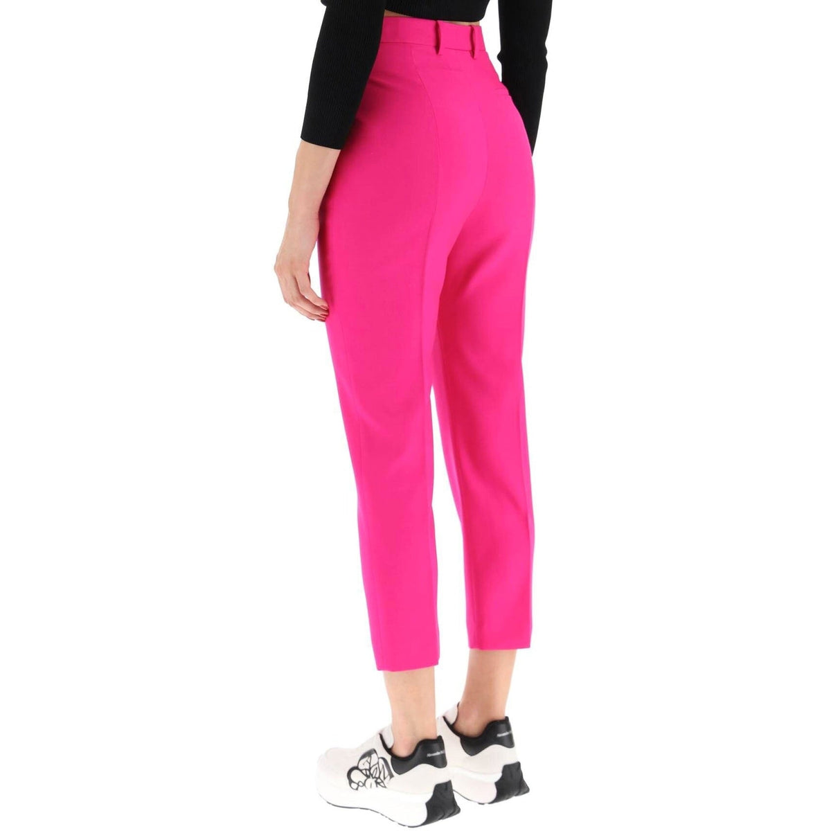 Alexander McQueen Alexander Mcqueen Classic Wool Trousers Women