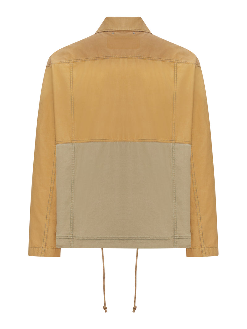Golden Goose Deluxe Brand Golden Goose Deluxe Brand Men Color Block Cotton Utility Jacket