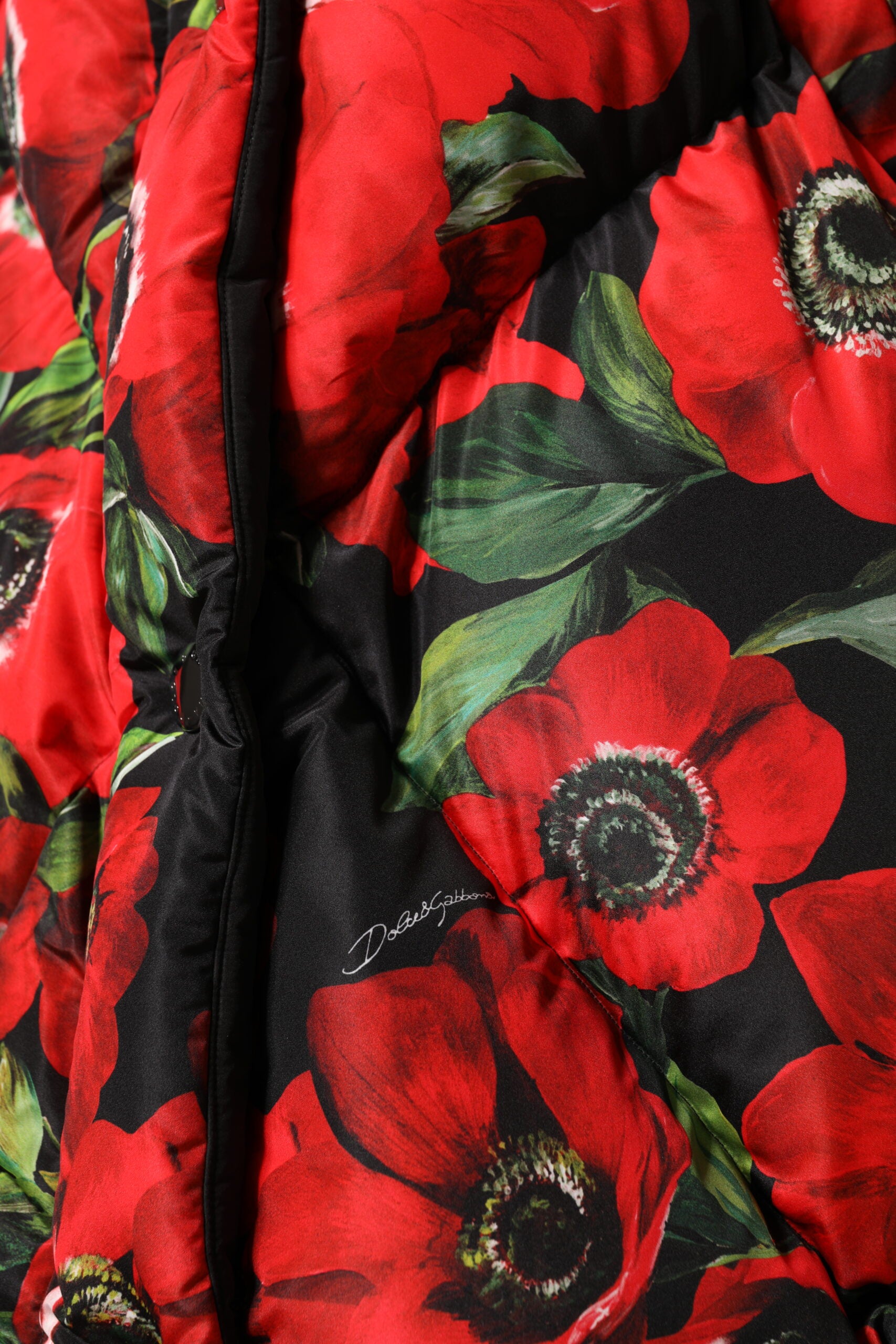 Dolce & Gabbana Dolce & Gabbana Multicolor Floral Full Zip Padded Women's Jacket
