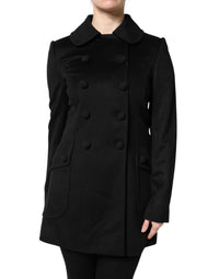 Dolce & Gabbana Black Wool Sartoria Italiano Blazer Women's Jacket