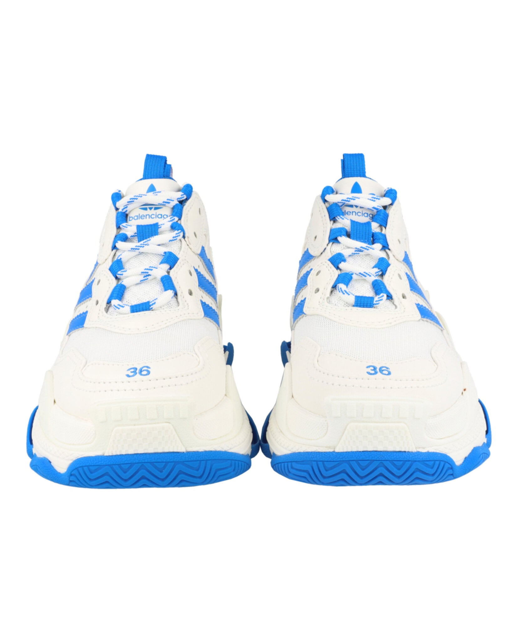 Balenciaga Womens Adidas x Triple S Sneakers
