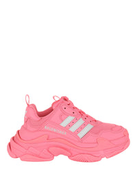 Balenciaga Womens Triple S Low-Top Sneakers