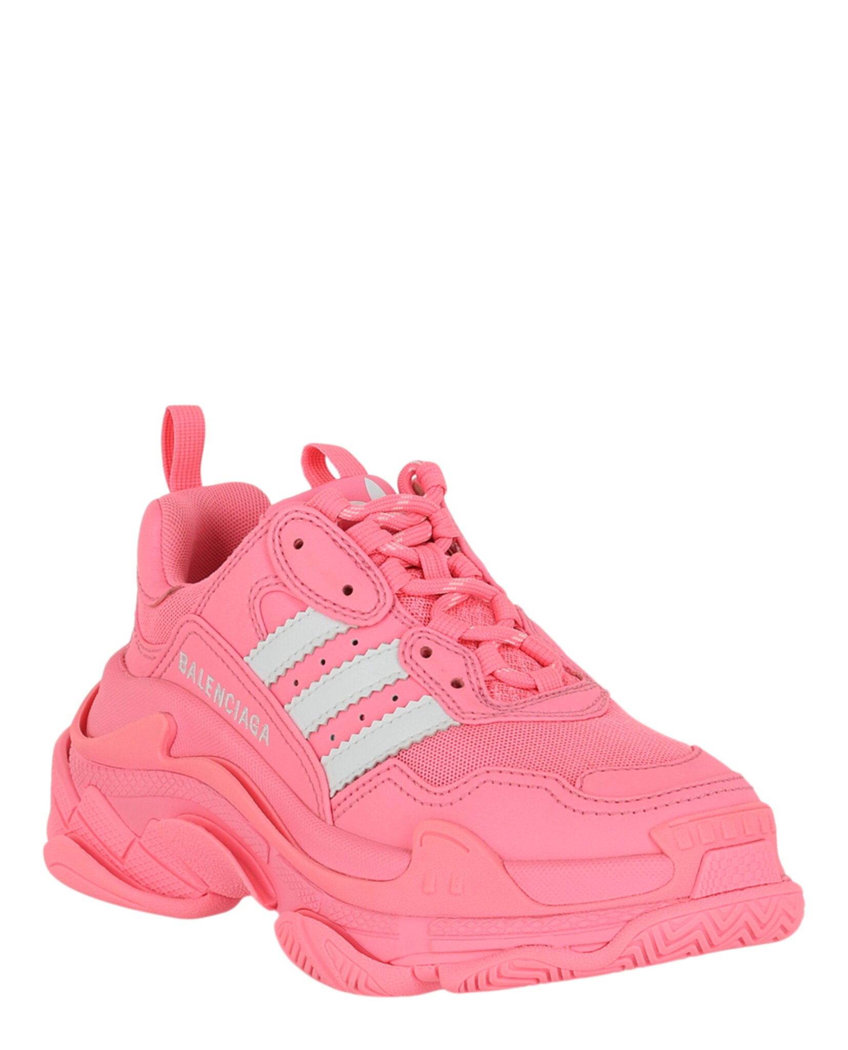 Balenciaga Womens Triple S Low-Top Sneakers