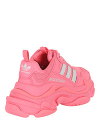 Balenciaga Womens Triple S Low-Top Sneakers