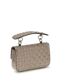 Valentino Garavani Women Rockstud Spike Mini Top Handle Bag In Nappa