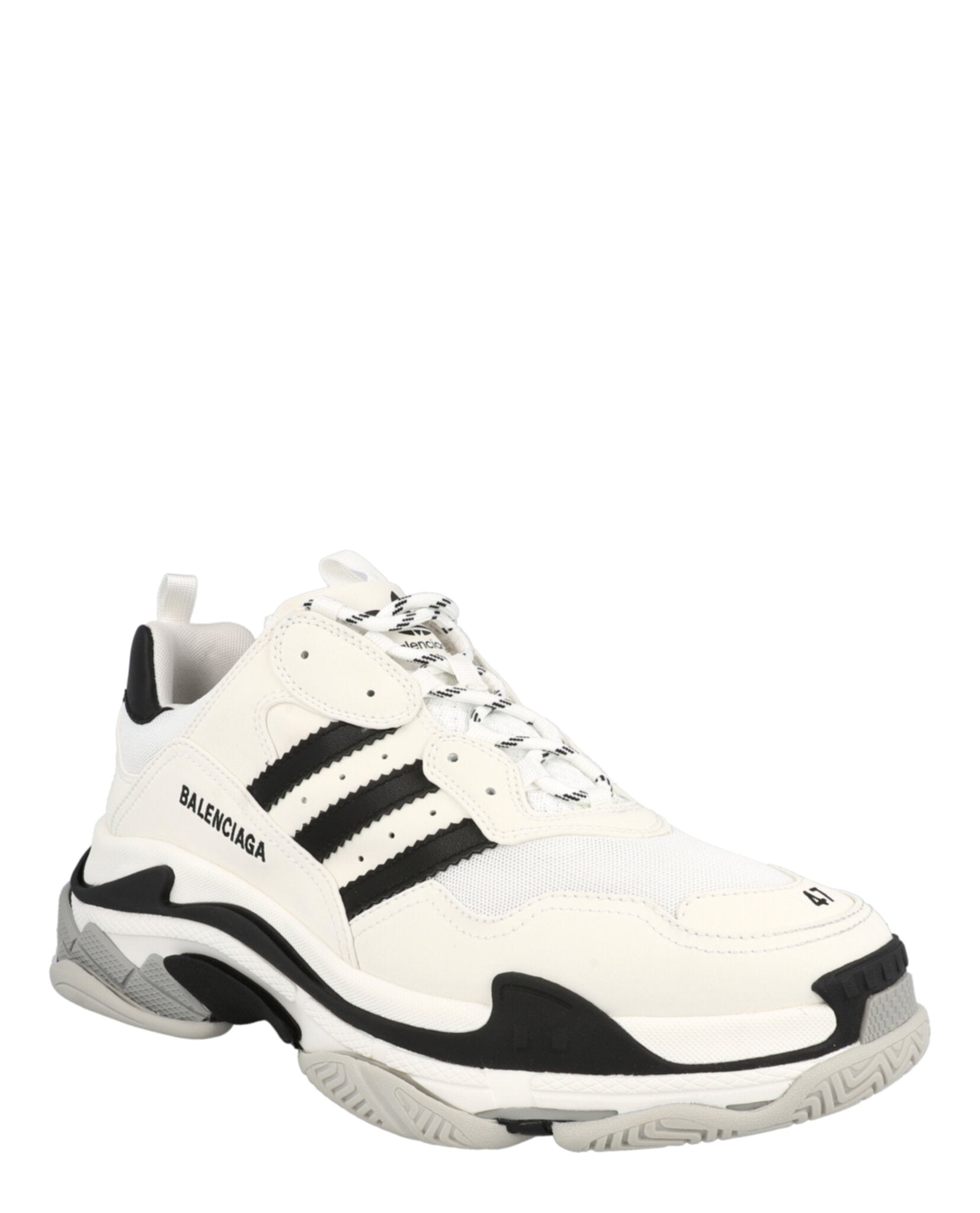 Balenciaga Mens x Adidas Triple S Sneakers