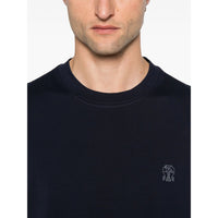 Brunello Cucinelli Blue T-Shirts & Vests - T-Shirts Men