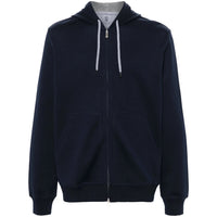 Brunello Cucinelli Blue Sweaters & Knitwear - Hoodies Men