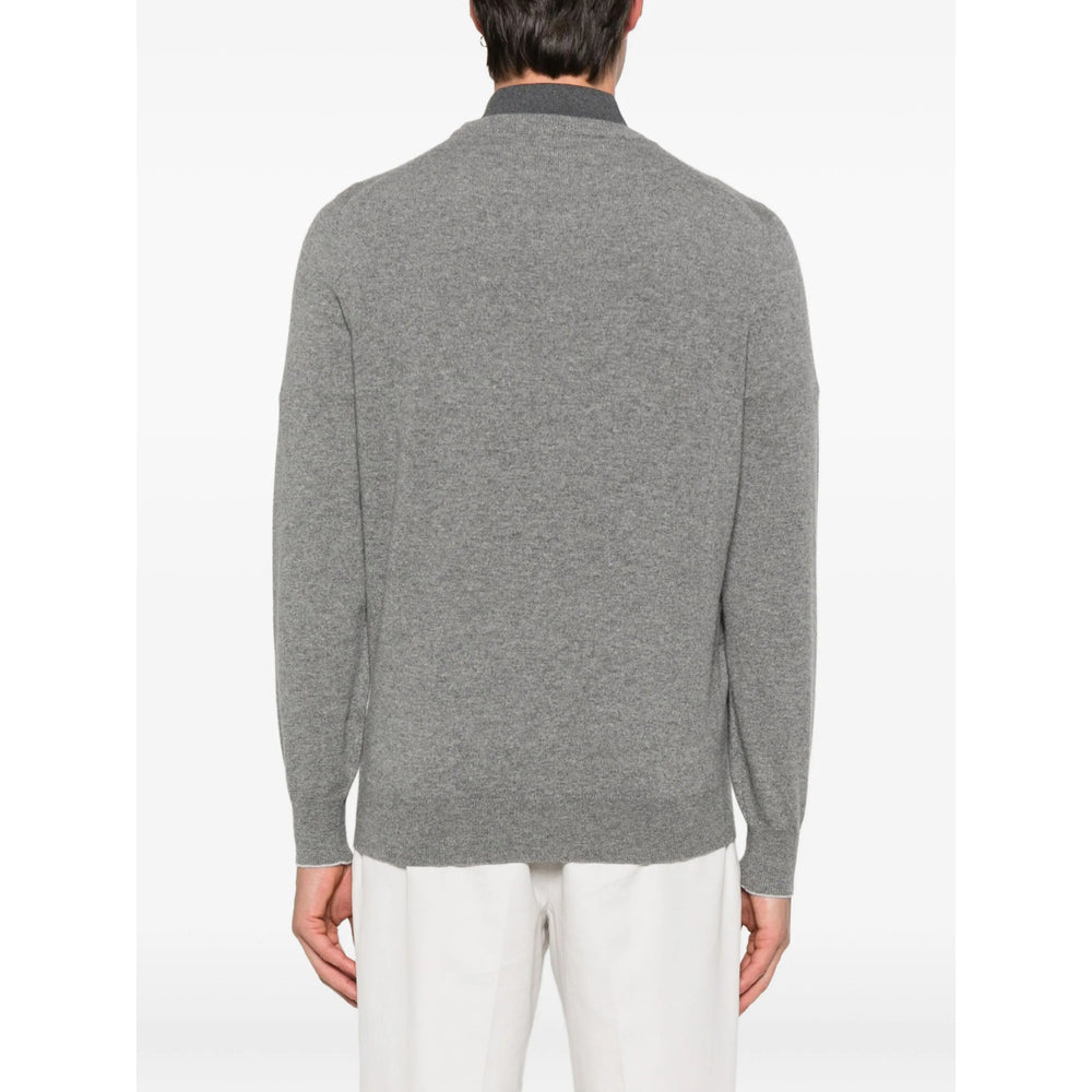 Brunello Cucinelli Grey Sweaters & Knitwear - Jumpers Men – Bluefly