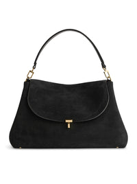 Toteme Women T-Lock Suede Bag