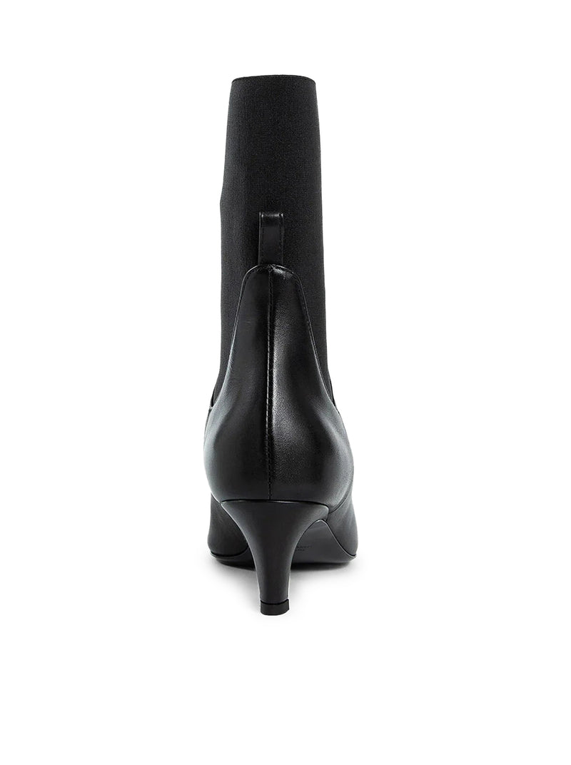 Toteme Toteme Women Leather Mid-Heel Boots