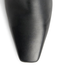 Toteme Toteme Women Leather Mid-Heel Boots