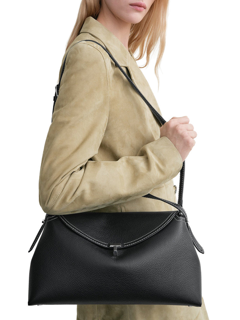 Toteme Toteme Women T-Lock Bag In Embossed Leather