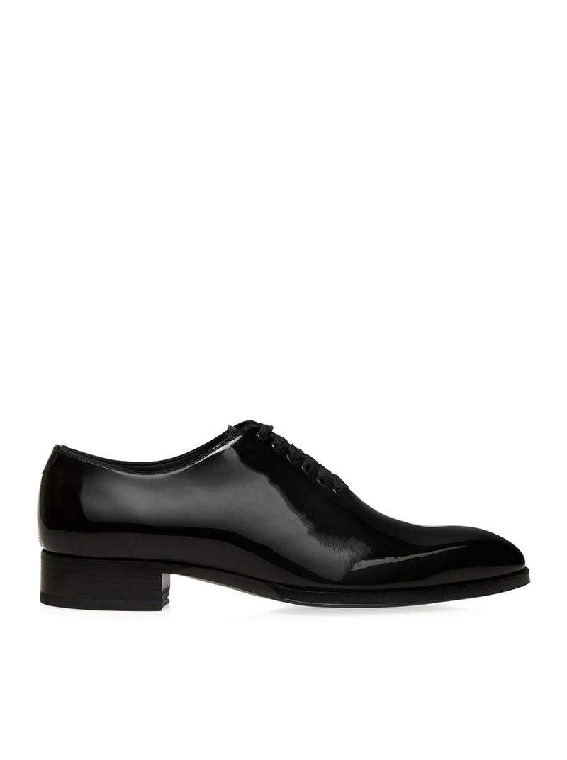 TOM FORD Tom Ford Men Oxford Elkan In Black Patent
