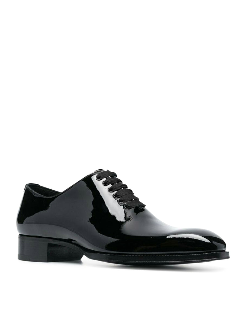 TOM FORD Tom Ford Men Oxford Elkan In Black Patent