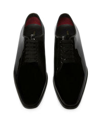 TOM FORD Tom Ford Men Oxford Elkan In Black Patent