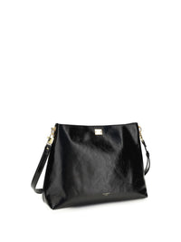 Dolce & Gabbana Women Large Vittoria Leather Shoulder Bag