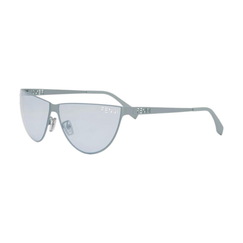 Fendi Fendi Sunglasses Cat Eye Full Rim, Blue Frame and Blue Lens FE40138U85V
