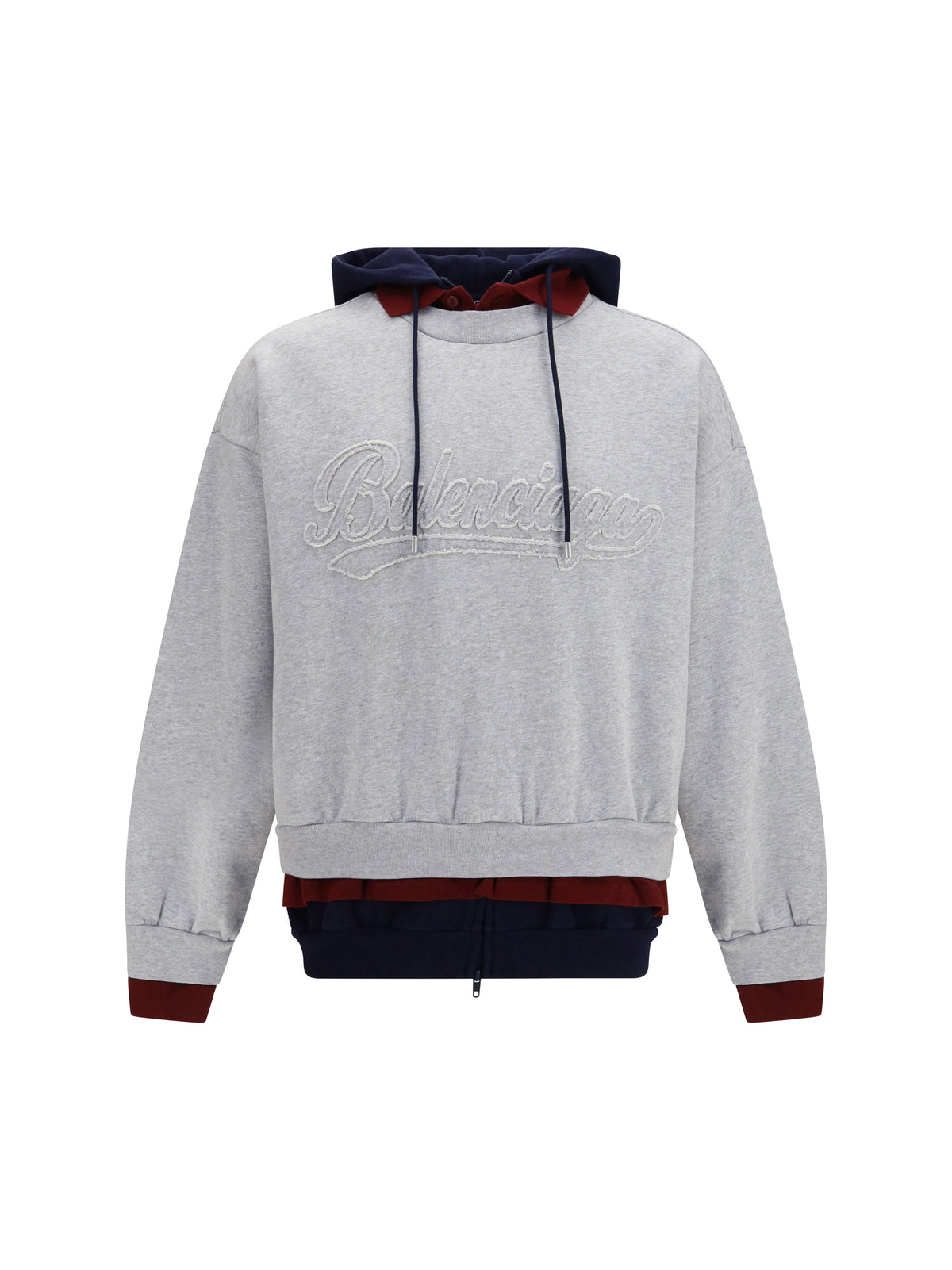 BALENCIAGA Balenciaga Men Three-Layer Hoodie