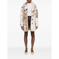 Prada White Coats - Leather Coats Women