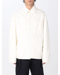 Bottega Veneta Lightweight Shirt Jacket Men Yellow Cream Regular M Yellow Cream