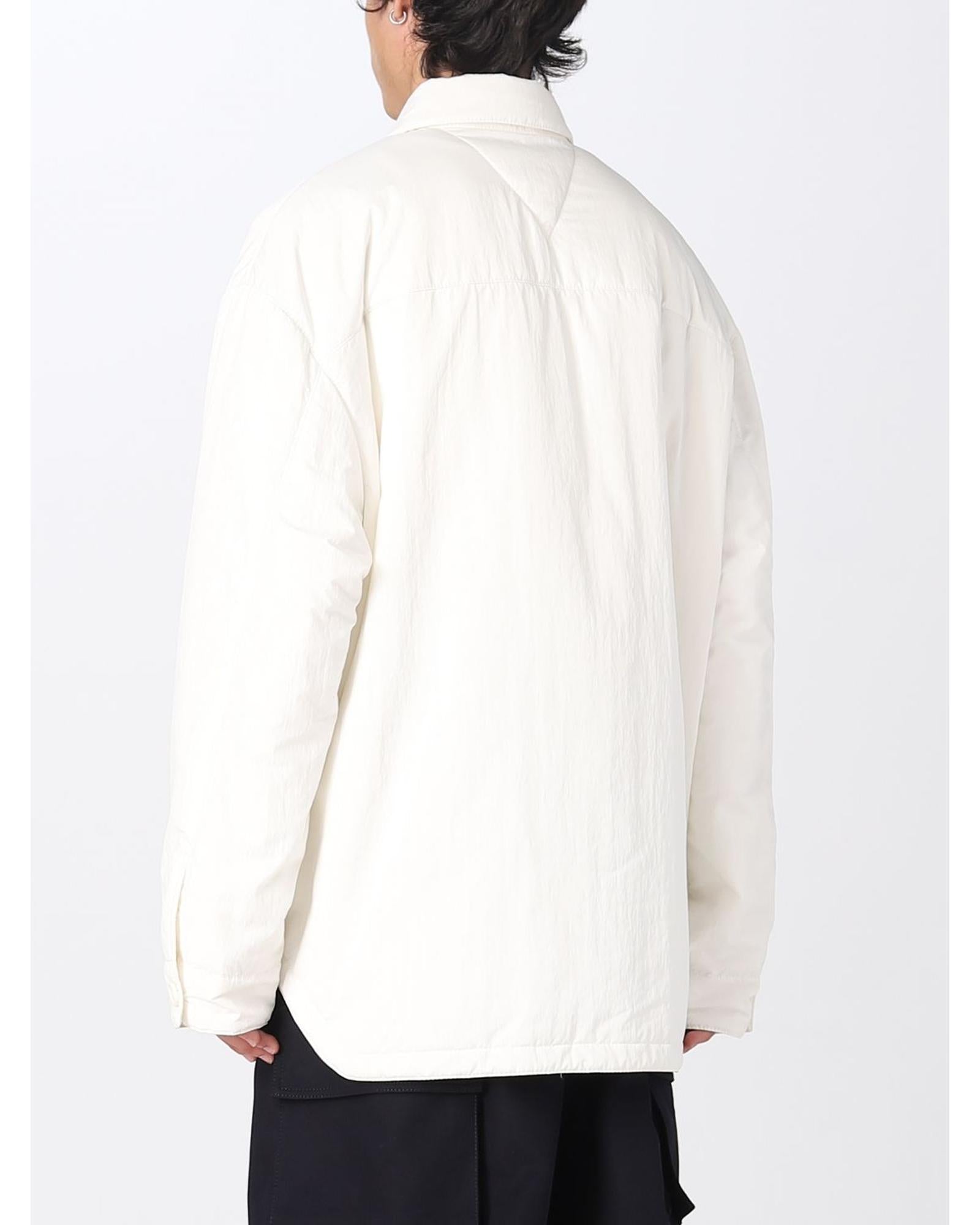 Bottega Veneta Lightweight Shirt Jacket Men Yellow Cream