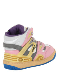 Gucci Girls Colorblock High-Top Sneakers