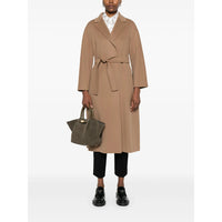 'S Max Mara Neutrals Coats - Single Breasted Coats Women