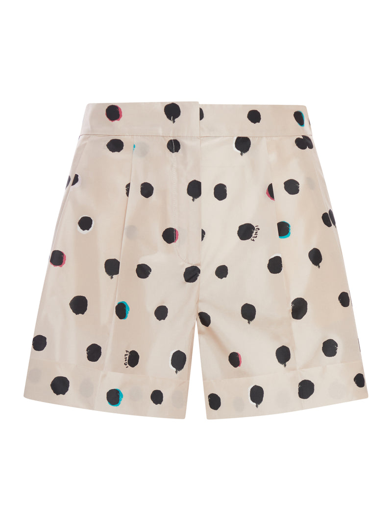 Fendi Women Polka Dot Moth Shorts